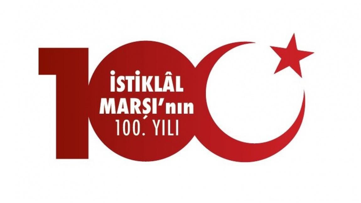 Türk milletinin bağımsızlık mücadelesinin simgesi İstiklal Marşımızın kabulünün 100. yıl dönümü  kutlu olsun...